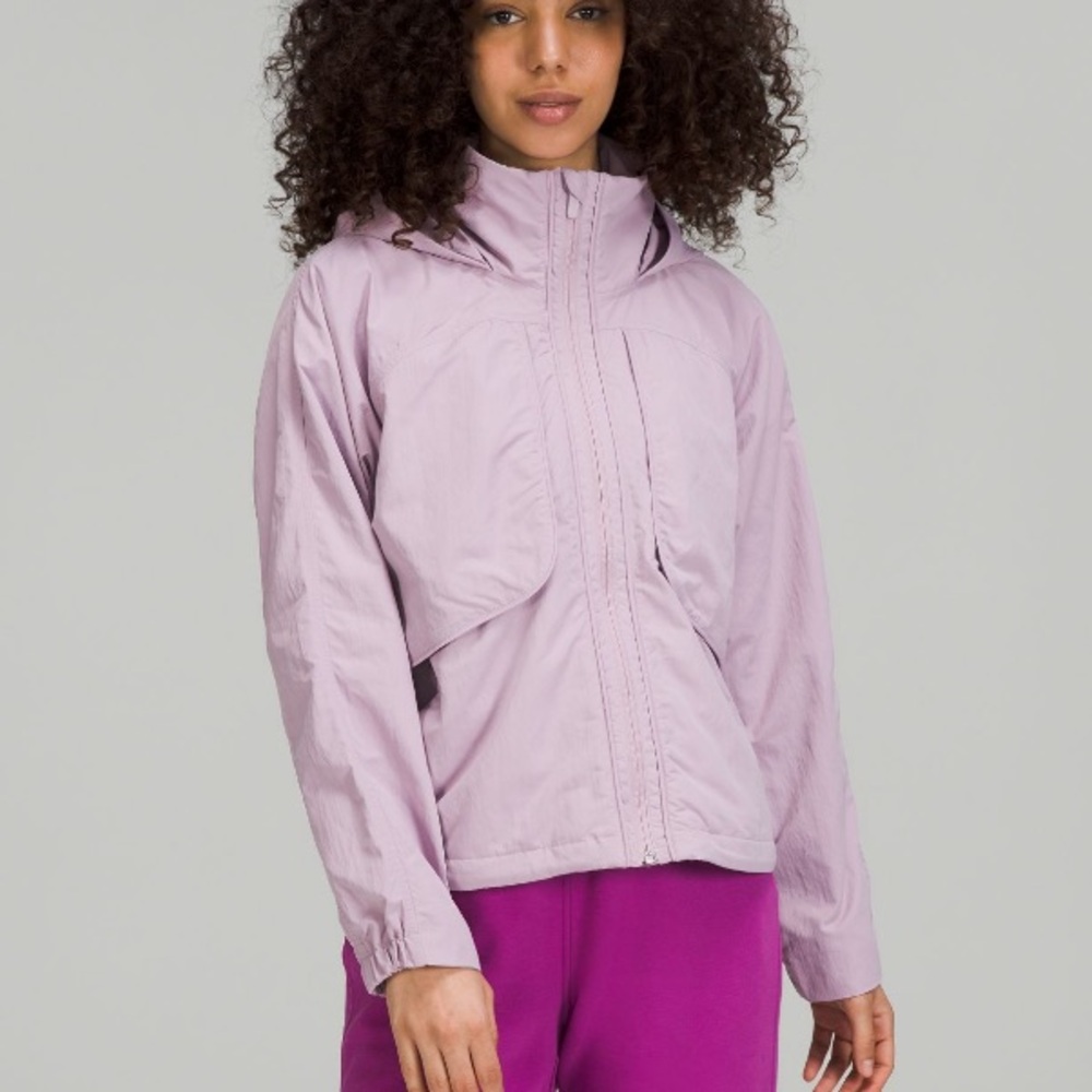 lululemon athletica Light Lavender Windbreaker Jacket
